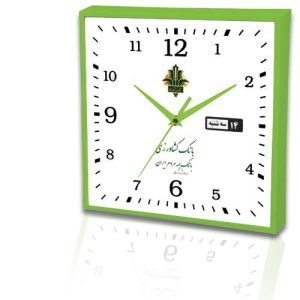 ساعت دیواری تبلیغاتی